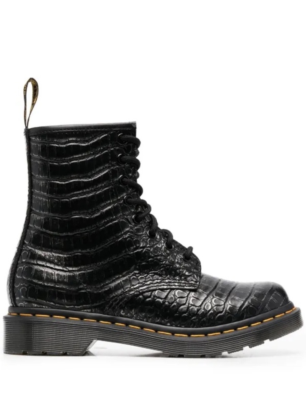 Dr. Martens ‘1460 Wild Croc Emboss boots’